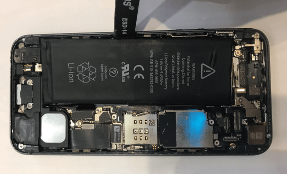 iPhone5バッテリー