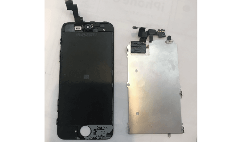 iPhone5Sフロントパネル①