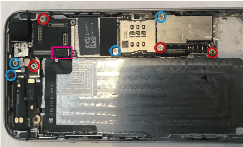 iPhone5Sロジックボード①