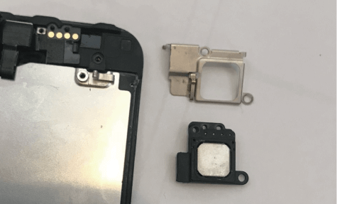 iPhone5Sフロントカメラ近接センサー②