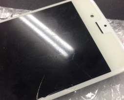 iphone6Sの画面割れガラス修理を行いました！スマレンジャー平野店