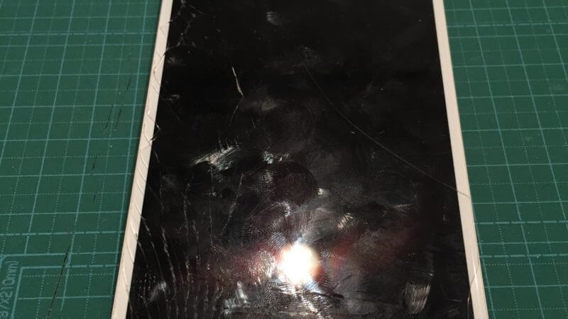 iphone6sPlusガラス割れ修理を実施致しました！近鉄八尾2017年9月2日