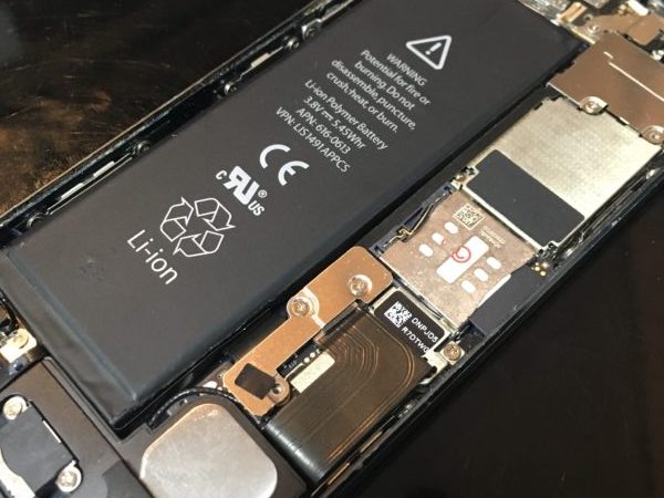 iphone5のバッテリー交換を行いました！スマレンジャー近鉄八尾店