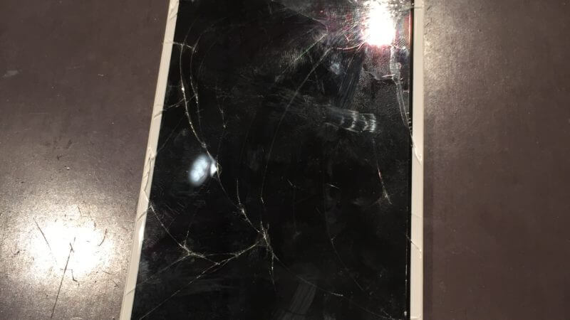 iphone6のガラス割れ修理を実施致しました！