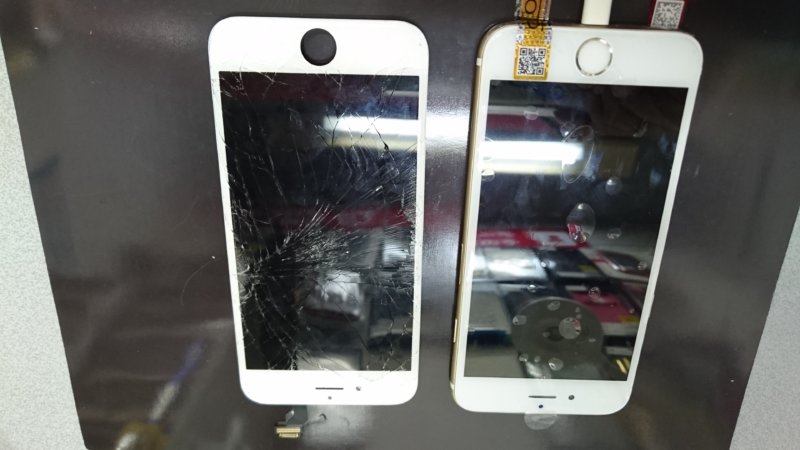 iPhone(アイフォン)ガラス（液晶）交換、修理ならスマレンジャー【格安で即日対応】