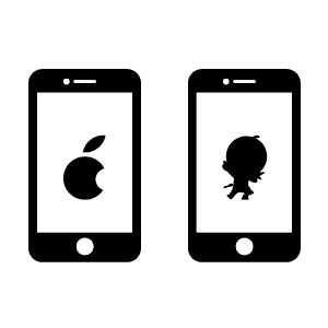 恐怖のリンゴループ Iphone アイフォン 修理戦隊 スマレンジャー 格安で即日対応